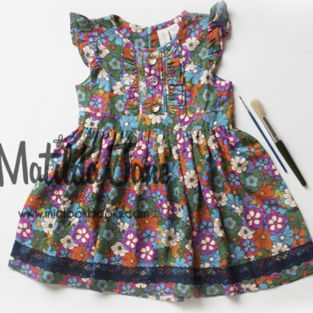 Matilda Jane Dragonfly Satine Dress SZ 4 like new